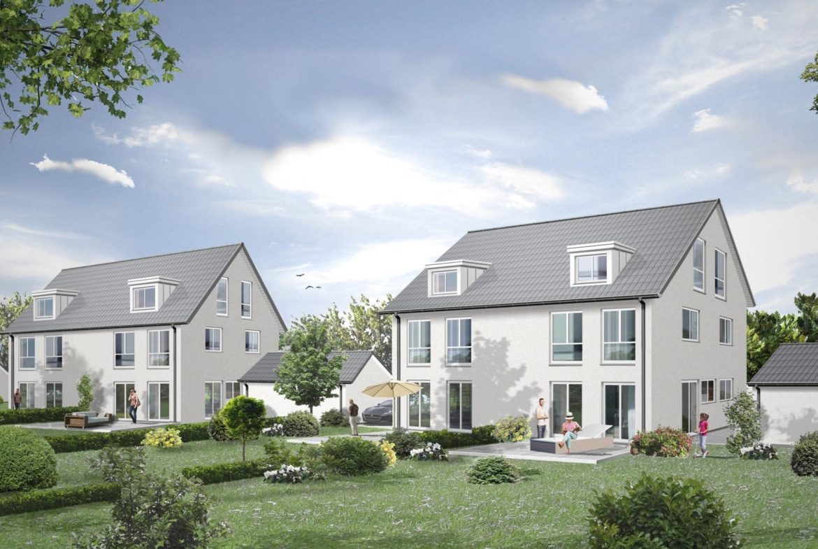 Doppelhaus in Eresing