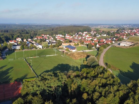 Waldgrundstück Geltendorf Vogelperspektive