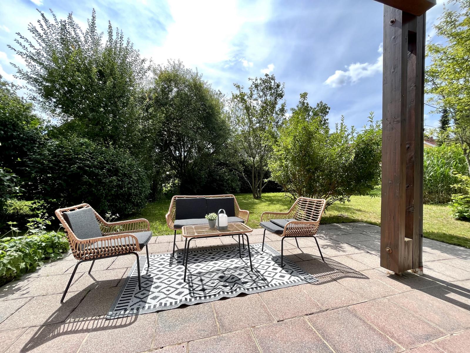 Terrasse Geltendorf Doppelhaushälfte