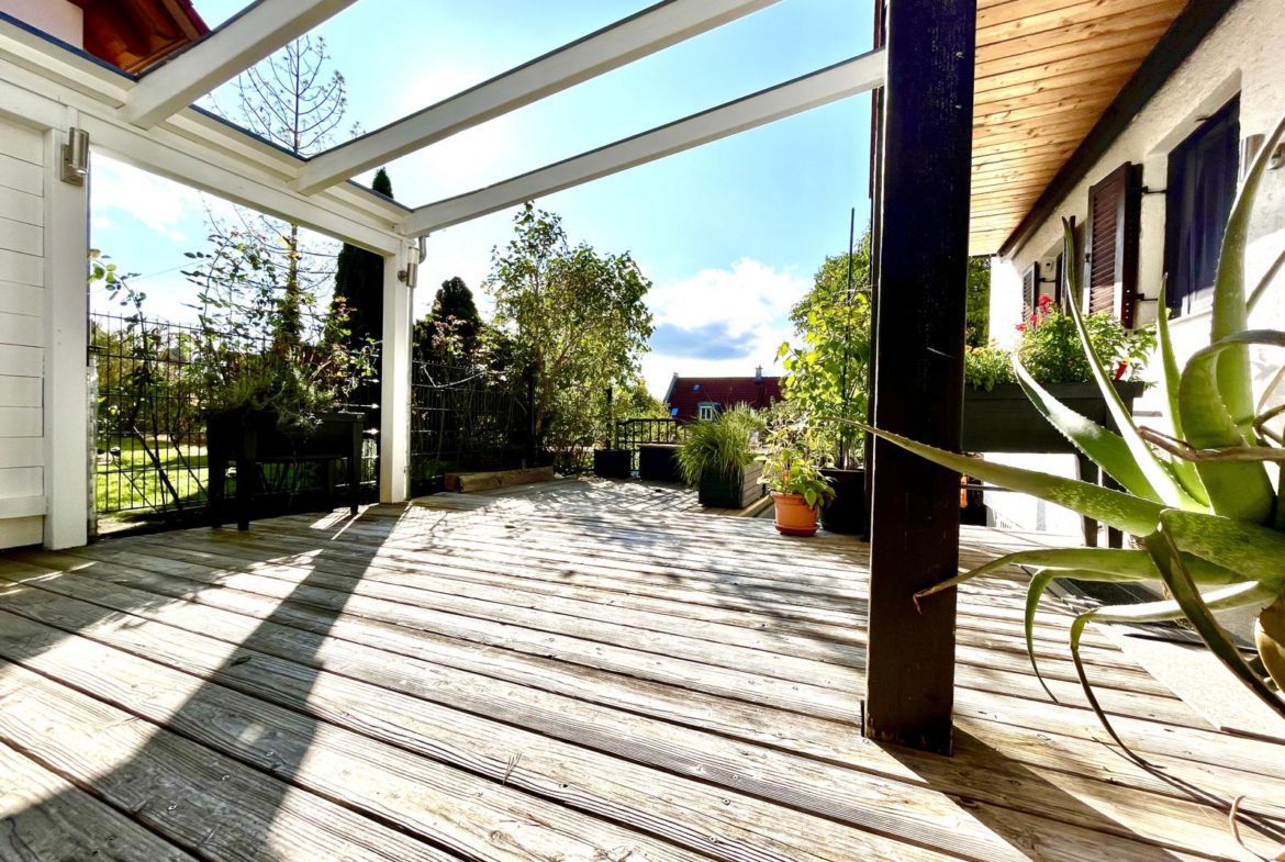 Terasse Erdgeschosswohnung in Herrsching