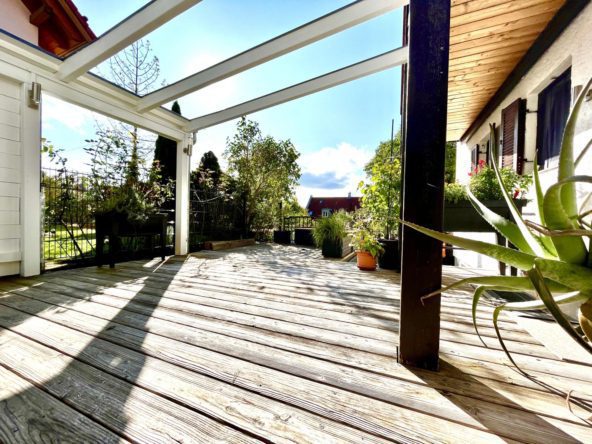 Terasse Erdgeschosswohnung in Herrsching