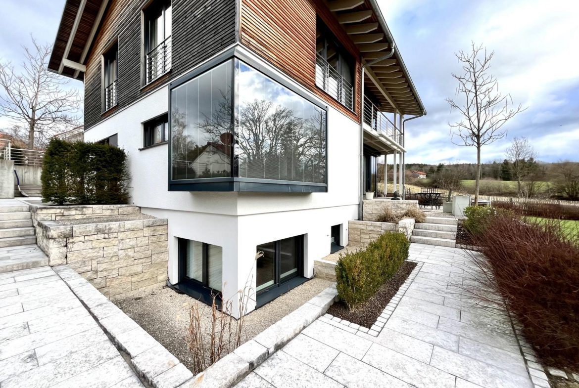 Einfamilienhaus in Fischen Garten mit terrasse