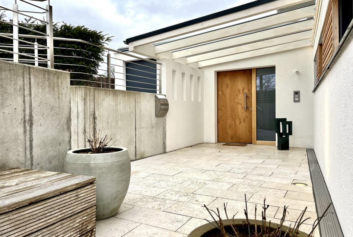 Einfamilienhaus in Fischen Eingang