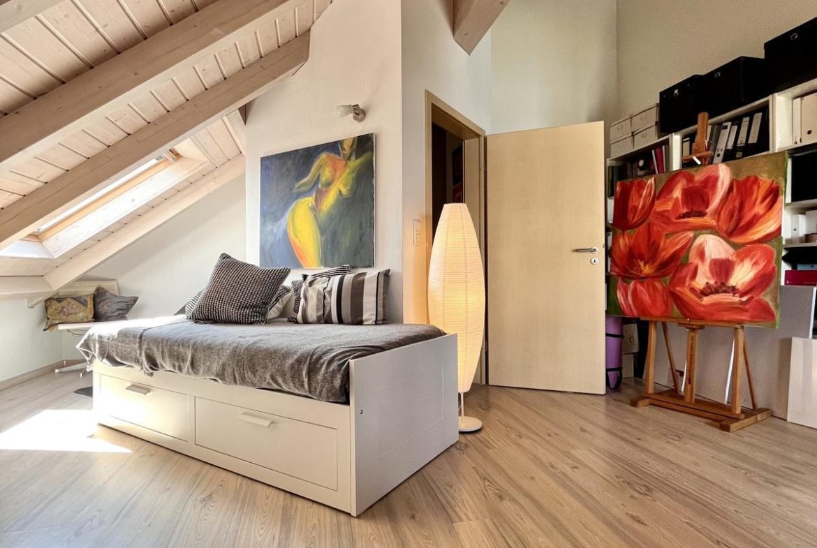 Innenansicht Haus Moorenweis Dachstudio