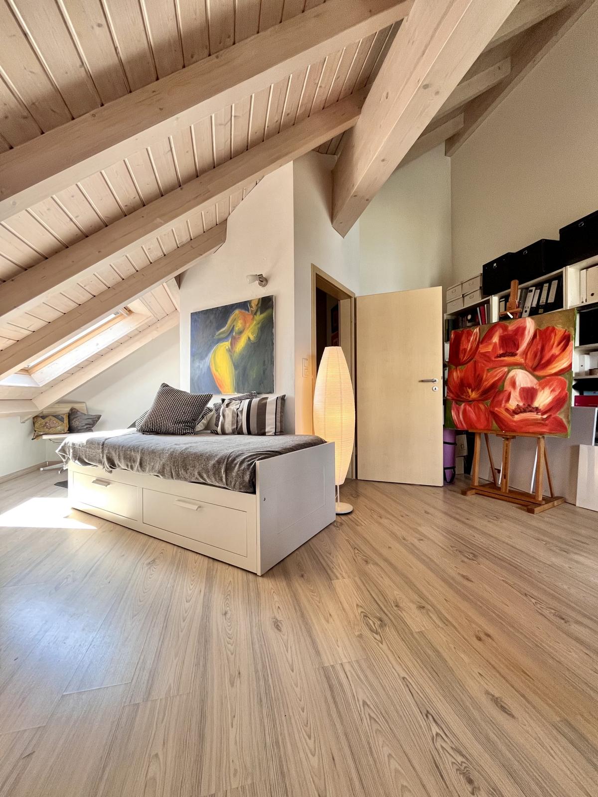 Innenansicht Haus Moorenweis Dachstudio