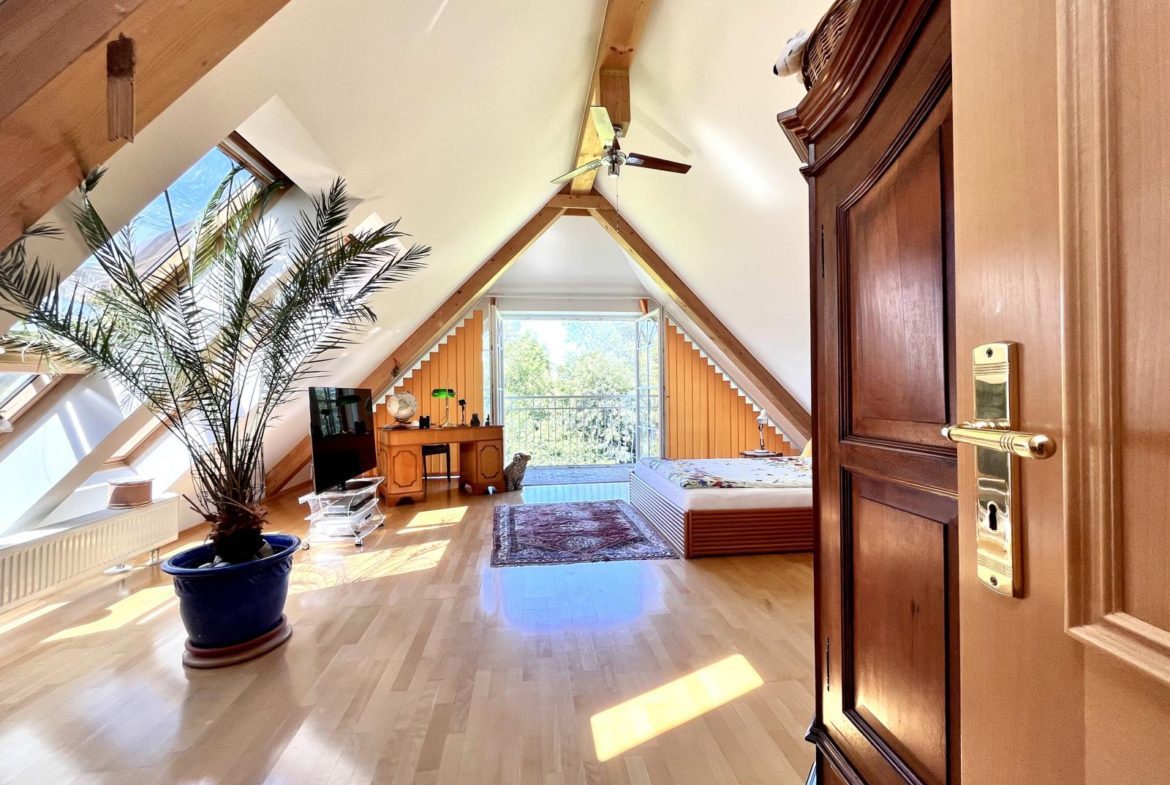 Dachgeschosswohnung elisabeth Residenz schlafen