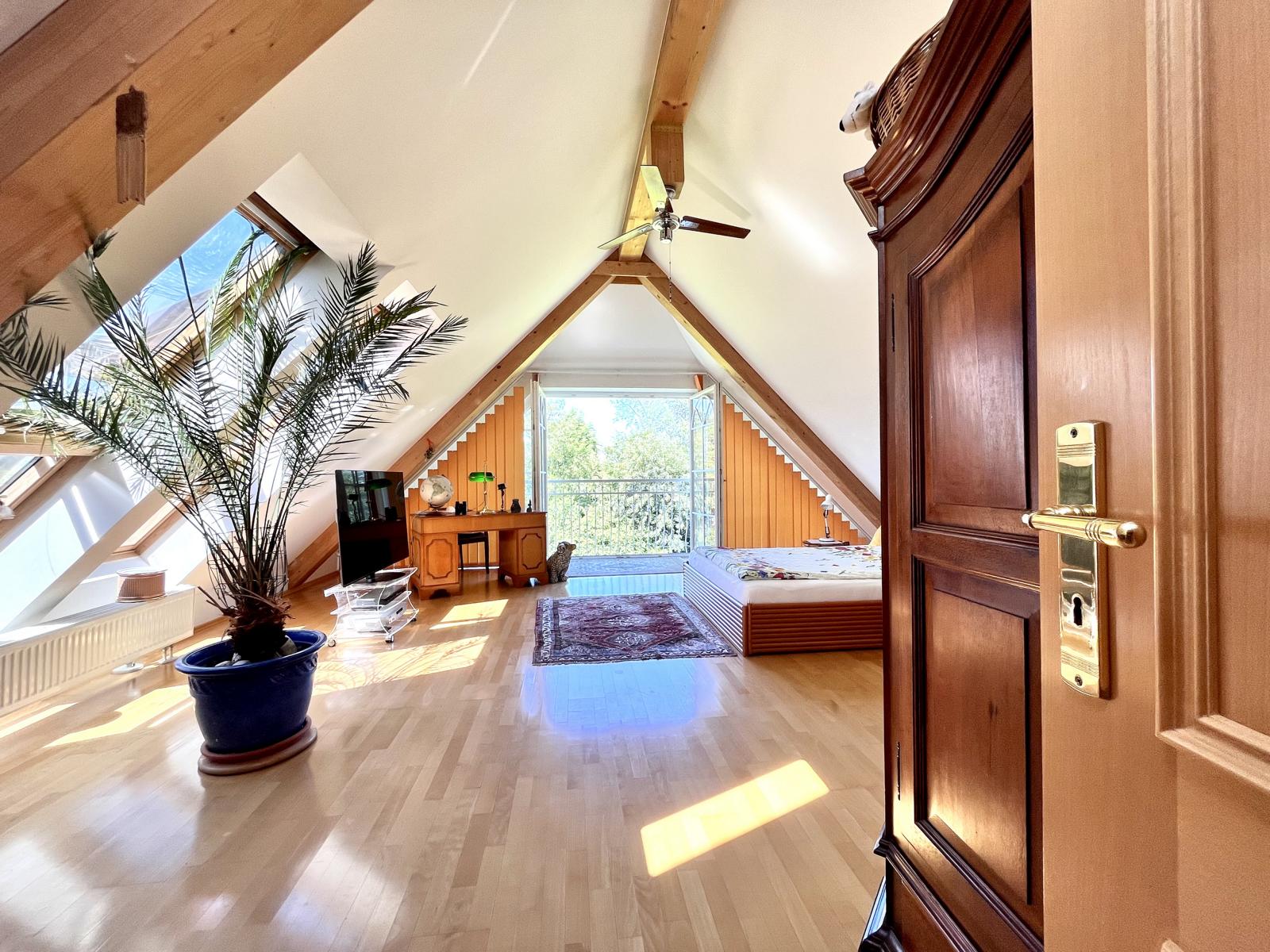 Dachgeschosswohnung elisabeth Residenz schlafen