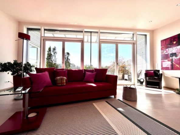 Penthouse P2 Landsberg am Lech Wohnzimmer