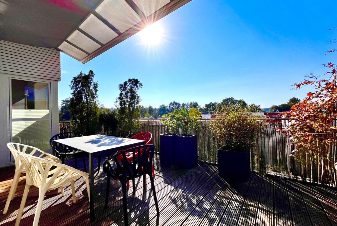 Penthouse P2 Landsberg am Lech Terrasse