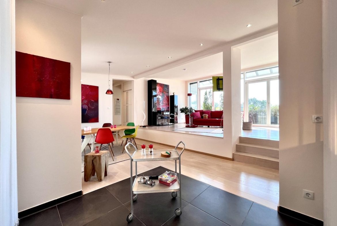 Penthouse P2 Landsberg am Lech Wohn-Essbereich