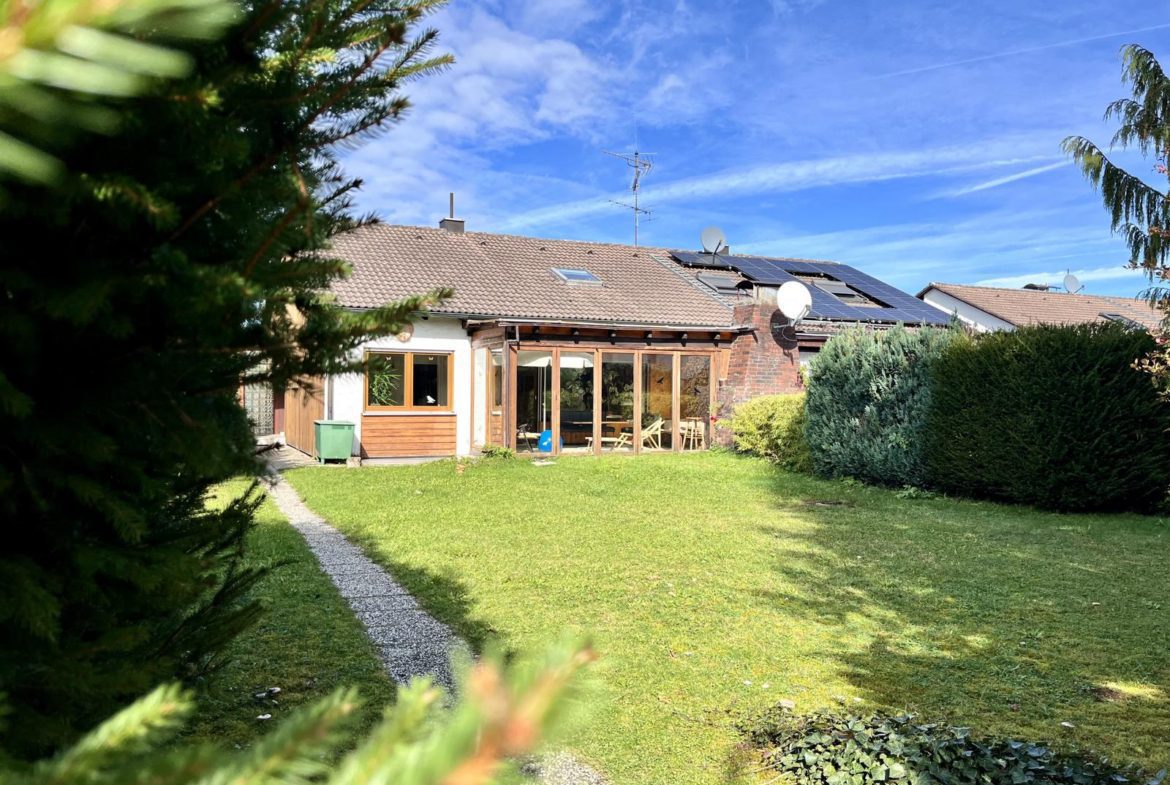 Außenansicht Doppelhaushälfte Kaltenberg