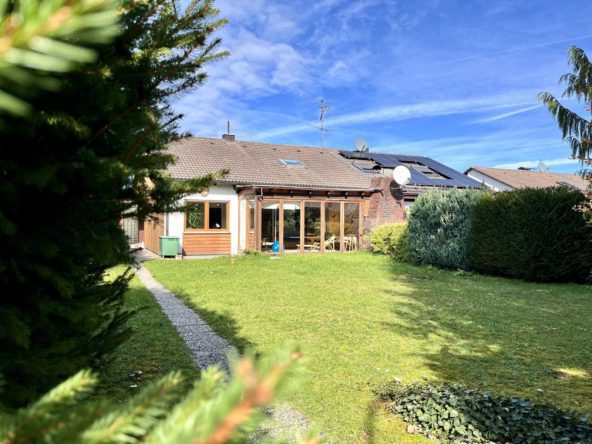 Außenansicht Doppelhaushälfte Kaltenberg