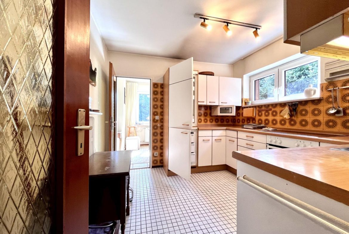 Küche Wintergarten Innenansicht Doppelhaushälfte Kaltenberg