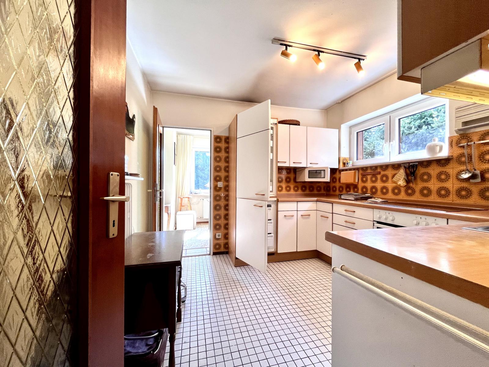 Küche Wintergarten Innenansicht Doppelhaushälfte Kaltenberg