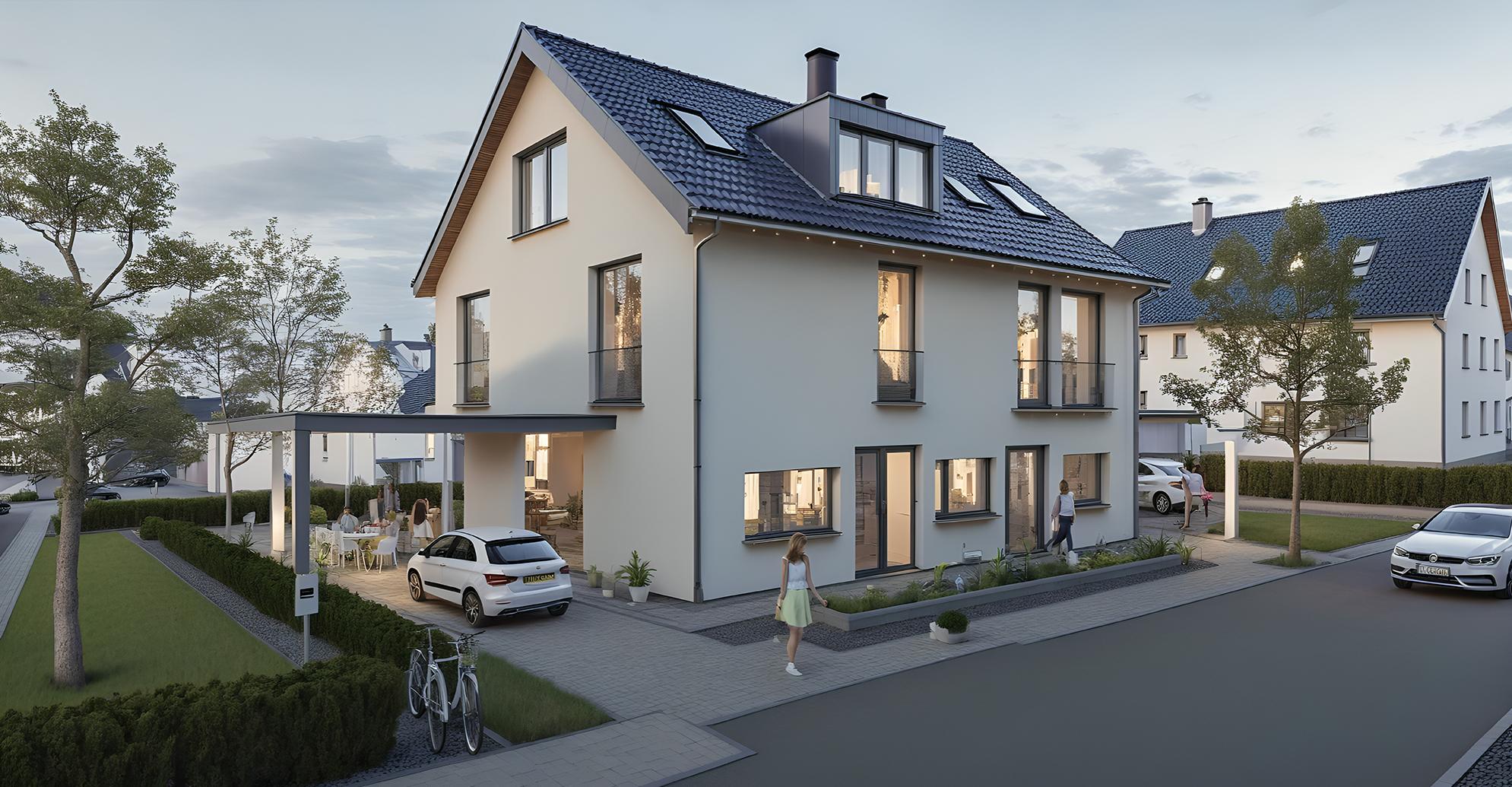 Neubau Geltendorf Strassenansicht