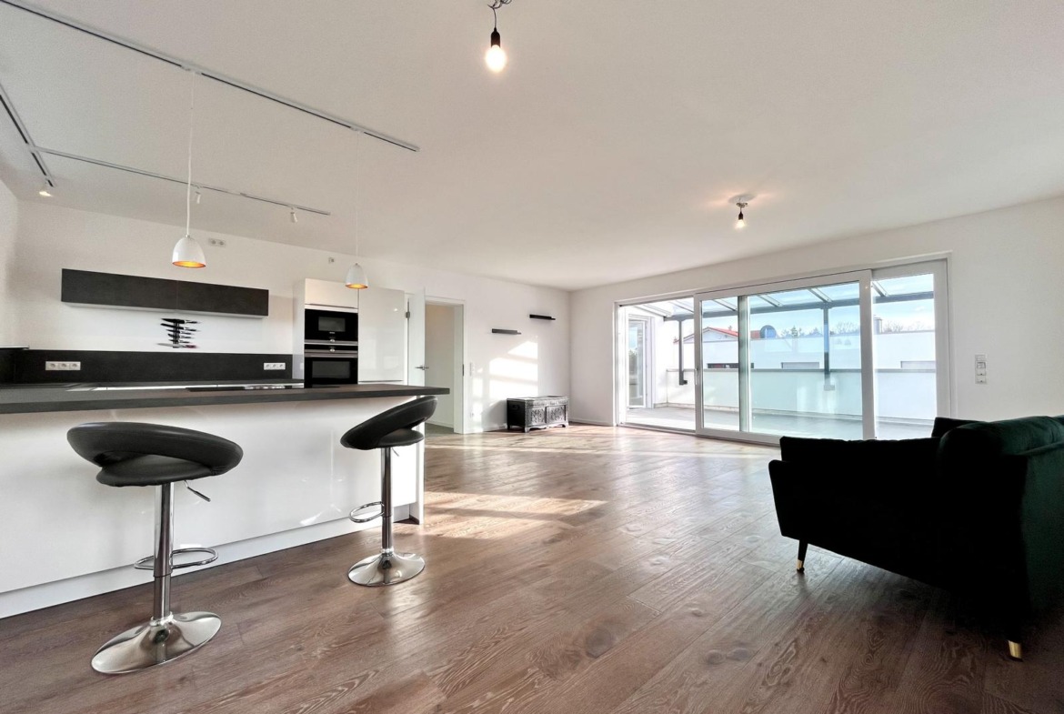 Innenansicht Gewerbeobjekt in Igling Rückgebäude