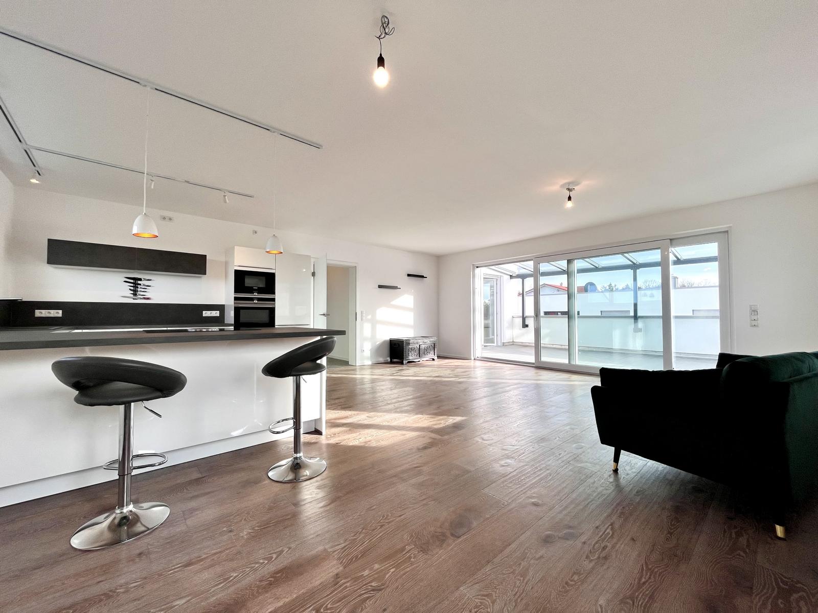 Innenansicht Gewerbeobjekt in Igling Rückgebäude