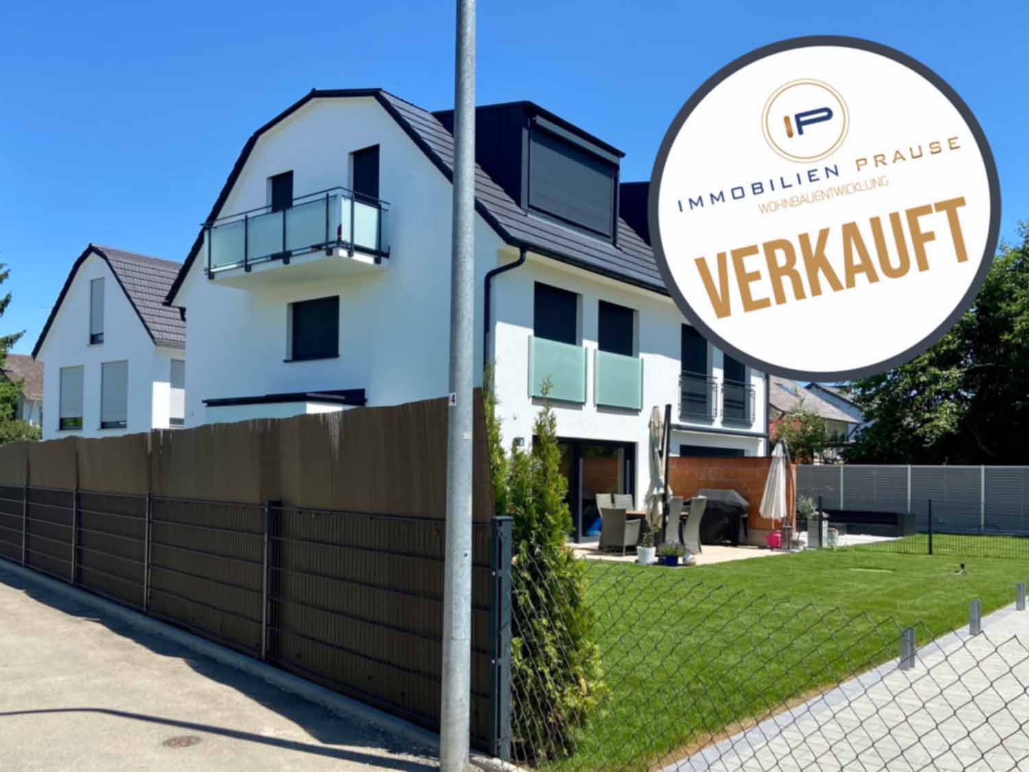 Startbild Doppelhaus in Hybridbauweise in Muenchen Obermenzing Immobilie verkauf 1