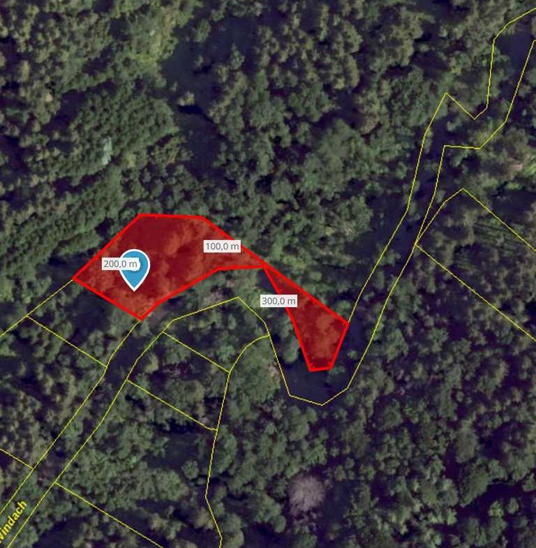 Windach Waldgrundstück6 Lage