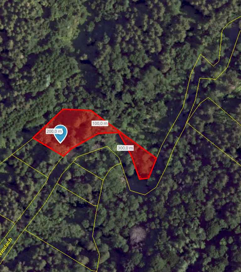 Windach Waldgrundstück6 Lage