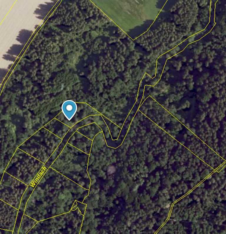 Windach Waldgrundstück7 Lage