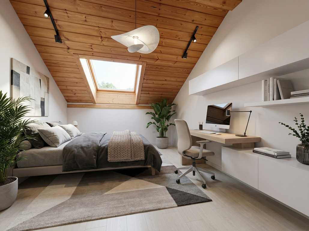 Visualisierung Einfamilienhaus Kaufering_Kinderzimmer